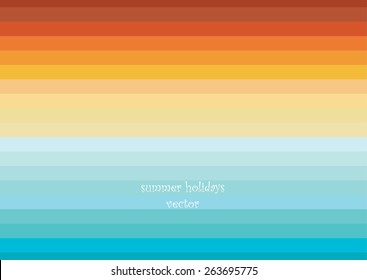 Abstract Beach and Sea Background.Vector Background.Abstract Holidays Background.Lines Summer Background with Sand and Water.