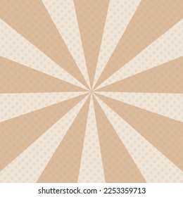 Fondo de haz abstracto, fondo de arte pop, ilustración vectorial.