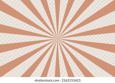 Fondo de haz abstracto, fondo de arte pop, ilustración vectorial.