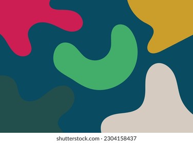 abstract bean shape with fluid pattern cells biology science theme background for advertisement website template website template,cover landingpage label design vector 