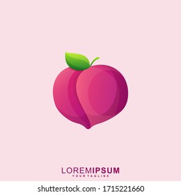 Abstract Beautiful Apple Premium Logo