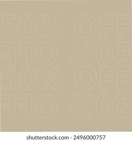 abstract beautiful background color design. pattern art illustration wallpaper board. backdrop card. EPS vector sale banner social media post design. beige colors pattern. use social media post.