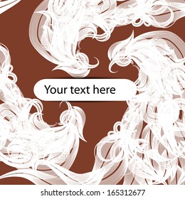 abstract beautiful background with gentle waves