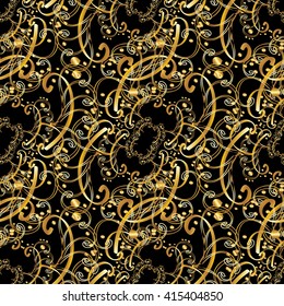 Abstract beautiful background on black background.