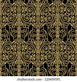 Abstract beautiful background, royal, damask ornament, vintage, rich seamless pattern, luxury, artistic vector wallpaper, floral, oldest style fashioned arabesque fabric for decoration and design