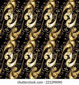 Abstract beautiful background, royal, damask ornament, vintage, rich seamless pattern, luxury, artistic vector wallpaper, floral, oldest style fashioned arabesque fabric for decoration and design