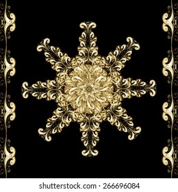 Abstract beautiful background, royal, damask ornament, vintage, rich seamless pattern, luxury, artistic vector wallpaper, floral, oldest style fashioned arabesque fabric for decoration and design
