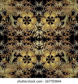 Abstract beautiful background, royal, damask ornament, vintage, rich seamless pattern, luxury, artistic vector wallpaper, floral, oldest style fashioned arabesque fabric for decoration and design