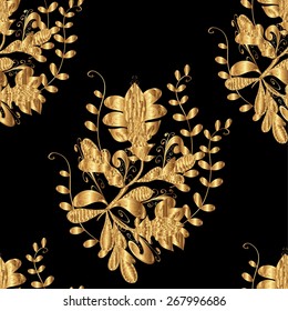 Abstract beautiful background, royal, damask ornament, vintage, rich seamless pattern, luxury, artistic vector wallpaper, floral, oldest style fashioned arabesque fabric for decoration and design