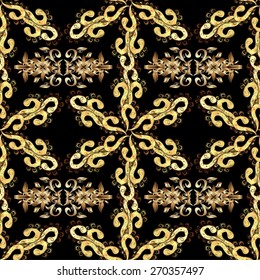 Abstract beautiful background, royal, damask ornament, vintage, rich seamless pattern, luxury, artistic vector wallpaper, floral, oldest style fashioned arabesque fabric for decoration and design