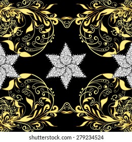 Abstract beautiful background, royal, damask ornament, vintage, rich seamless pattern, luxury, artistic vector wallpaper, floral, oldest style fashioned arabesque fabric for decoration and design 