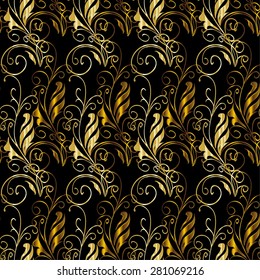 Abstract beautiful background, royal, damask ornament, vintage, rich seamless pattern, luxury, artistic vector wallpaper, floral, oldest style fashioned arabesque fabric for decoration and design