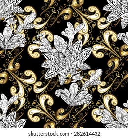 Abstract beautiful background, royal, damask ornament, vintage, rich seamless pattern, luxury, artistic vector wallpaper, floral, oldest style fashioned arabesque fabric for decoration and design
