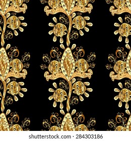 Abstract beautiful background, royal, damask ornament, vintage, rich seamless pattern, luxury, artistic vector wallpaper, floral, oldest style fashioned arabesque fabric for decoration and design