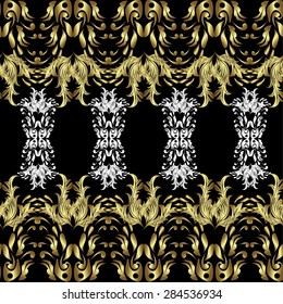 Abstract beautiful background, royal, damask ornament, vintage, rich seamless pattern, luxury, artistic vector wallpaper, floral, oldest style fashioned arabesque fabric for decoration and design