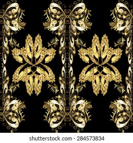 Abstract beautiful background, royal, damask ornament, vintage, rich seamless pattern, luxury, artistic vector wallpaper, floral, oldest style fashioned arabesque fabric for decoration and design