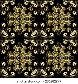 Abstract beautiful background, royal, damask ornament, vintage, rich seamless pattern, luxury, artistic vector wallpaper, floral, oldest style fashioned arabesque fabric for decoration and design