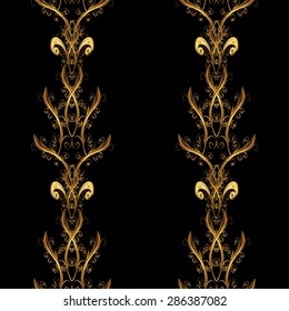 Abstract beautiful background, royal, damask ornament, vintage, rich seamless pattern, luxury, artistic vector wallpaper, floral, oldest style fashioned arabesque fabric for decoration and design