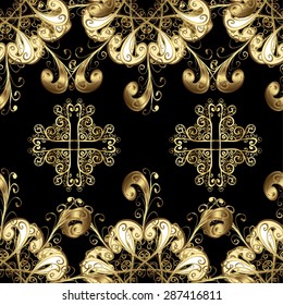 Abstract beautiful background, royal, damask ornament, vintage, rich seamless pattern, luxury, artistic vector wallpaper, floral, oldest style fashioned arabesque fabric for decoration and design