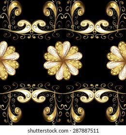 Abstract beautiful background, royal, damask ornament, vintage, rich seamless pattern, luxury, artistic vector wallpaper, floral, oldest style fashioned arabesque fabric for decoration and design