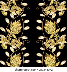 Abstract beautiful background, royal, damask ornament, vintage, rich seamless pattern, luxury, artistic vector wallpaper, floral, oldest style fashioned arabesque fabric for decoration and design