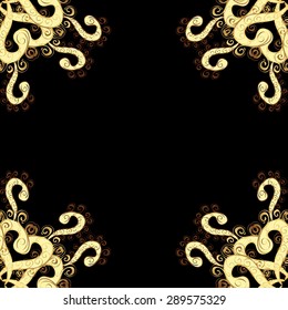 Abstract beautiful background, royal, damask ornament, vintage, rich seamless pattern, luxury, artistic vector wallpaper, floral, oldest style fashioned arabesque fabric for decoration and design