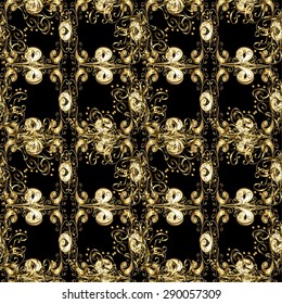 Abstract beautiful background, royal, damask ornament, vintage, rich seamless pattern, luxury, artistic vector wallpaper, floral, oldest style fashioned arabesque fabric for decoration and design