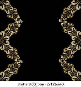 Abstract beautiful background, royal, damask ornament, vintage, rich seamless pattern, luxury, artistic vector wallpaper, floral, oldest style fashioned arabesque fabric for decoration and design