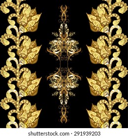 Abstract beautiful background, royal, damask ornament, vintage, rich seamless pattern, luxury, artistic vector wallpaper, floral, oldest style fashioned arabesque fabric for decoration and design 