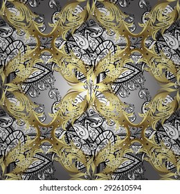 Abstract beautiful background, royal, damask ornament, vintage, rich seamless pattern, luxury, artistic vector wallpaper, floral, oldest style fashioned arabesque fabric for decoration and design