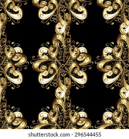 Abstract beautiful background, royal, damask ornament, vintage, rich seamless pattern, luxury, artistic vector wallpaper, floral, oldest style fashioned arabesque fabric for decoration and design