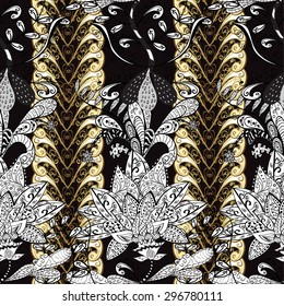 Abstract beautiful background, royal, damask ornament, vintage, rich seamless pattern, luxury, artistic vector wallpaper, floral, oldest style fashioned arabesque fabric for decoration and design