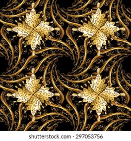 Abstract beautiful background, royal, damask ornament, vintage, rich seamless pattern, luxury, artistic vector wallpaper, floral, oldest style fashioned arabesque fabric for decoration and design