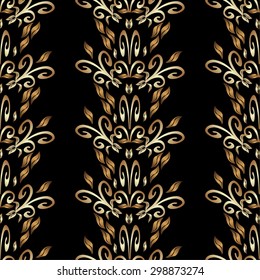 Abstract beautiful background, royal, damask ornament, vintage, rich seamless pattern, luxury, artistic vector wallpaper, floral, oldest style fashioned arabesque fabric for decoration and design
