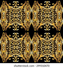 Abstract beautiful background, royal, damask ornament, vintage, rich seamless pattern, luxury, artistic vector wallpaper, floral, oldest style fashioned arabesque fabric for decoration and design