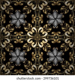 Abstract beautiful background, royal, damask ornament, vintage, rich seamless pattern, luxury, artistic vector wallpaper, floral, oldest style fashioned arabesque fabric for decoration and design