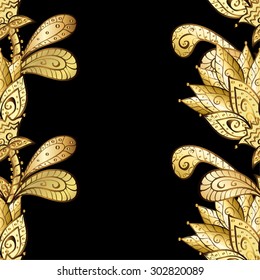 Abstract beautiful background, royal, damask ornament, vintage, rich seamless pattern, luxury, artistic vector wallpaper, floral, oldest style fashioned arabesque fabric for decoration and design