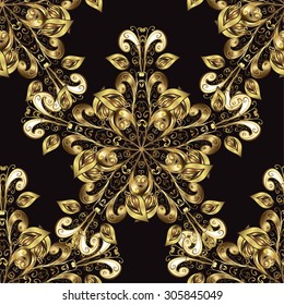 Abstract beautiful background, royal, damask ornament, vintage, rich seamless pattern, luxury, artistic vector wallpaper, floral, oldest style fashioned arabesque fabric for decoration and design