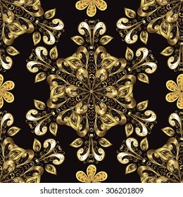 Abstract beautiful background, royal, damask ornament, vintage, rich seamless pattern, luxury, artistic vector wallpaper, floral, oldest style fashioned arabesque fabric for decoration and design