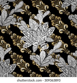 Abstract beautiful background, royal, damask ornament, vintage, rich seamless pattern, luxury, artistic vector wallpaper, floral, oldest style fashioned arabesque fabric for decoration and design