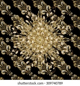 Abstract beautiful background, royal, damask ornament, vintage, rich seamless pattern, luxury, artistic vector wallpaper, floral, oldest style fashioned arabesque fabric for decoration and design