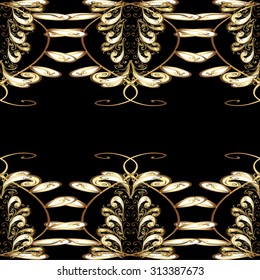 Abstract beautiful background, royal, damask ornament, vintage, rich seamless pattern, oldest style fashioned arabesque fabric for decoration and design