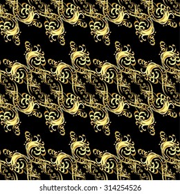 Abstract beautiful background, royal, damask ornament, vintage, rich seamless pattern, luxury, artistic vector wallpaper, floral, oldest style fashioned arabesque fabric for decoration and design