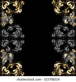 Abstract beautiful background, royal, damask ornament, vintage, rich seamless pattern, luxury, artistic vector wallpaper, floral, oldest style fashioned arabesque fabric for decoration and design