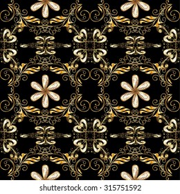 Abstract beautiful background, royal, damask ornament, vintage, rich seamless pattern, luxury, artistic vector wallpaper, floral, oldest style fashioned arabesque fabric for decoration and design