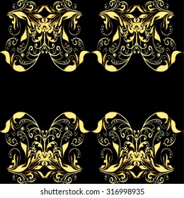 Abstract beautiful background, royal, damask ornament, vintage, rich seamless pattern, luxury, artistic vector wallpaper, floral, oldest style fashioned arabesque fabric for decoration and design