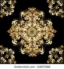 Abstract beautiful background, royal, damask ornament, vintage, rich seamless pattern, luxury, artistic vector wallpaper, floral, oldest style fashioned arabesque fabric for decoration and design