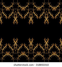 Abstract beautiful background, royal, damask ornament, vintage, rich seamless pattern, luxury, artistic vector wallpaper, floral, oldest style fashioned arabesque fabric for decoration and design