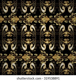 Abstract beautiful background, royal, damask ornament, vintage, rich seamless pattern, luxury, artistic vector wallpaper, floral, oldest style fashioned arabesque fabric for decoration and design