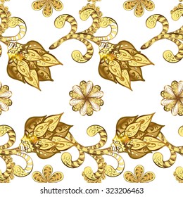 Abstract beautiful background, royal, damask ornament, vintage, rich seamless pattern, luxury, artistic vector wallpaper, floral, oldest style fashioned arabesque fabric for decoration and design